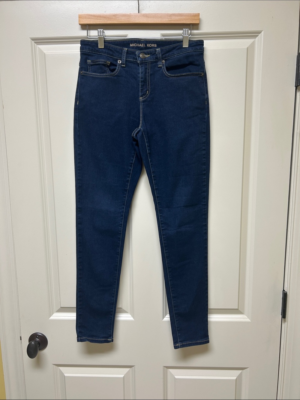 Michael Kors Navy Skinny Jeans